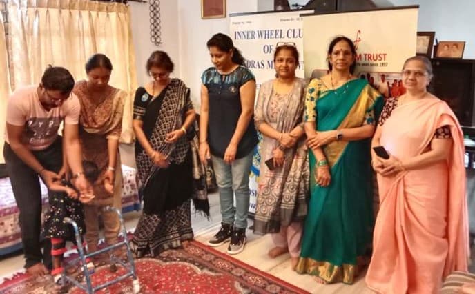 June 23 GVP distribution for Inner Wheel at Freedom Trust Office