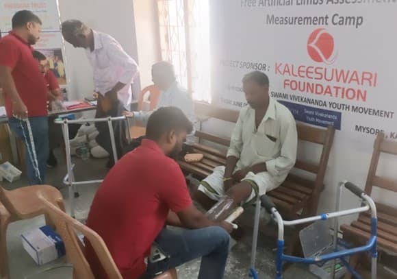 June 23 Walk India assessment for Kaleesuwari Foundation at Mysore 2