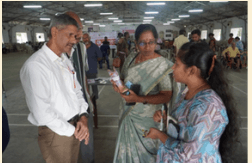 Dec 24 Walk India distribution for Kaleesuwari at Madurai