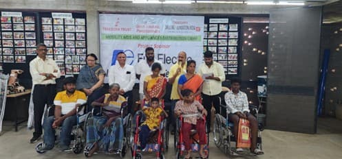 Feb 25 GVP distribution for Fuji Electrics at Edyanchavadi