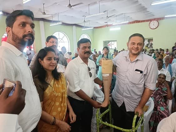 Mar 25 Walk India distribution for Cavinkare at Thanjavur 1